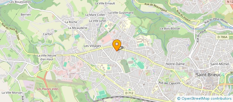 localisation de l'entreprise MONSIEUR SOFIAN GHOFIRI à SAINT-BRIEUC