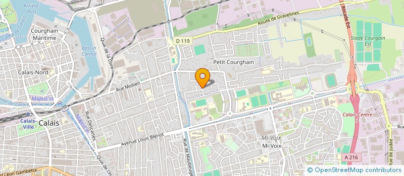 localisation de l'entreprise MONSIEUR SOFIAN HAMOUCH  CALAIS