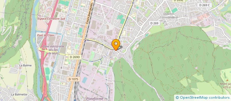 localisation de l'entreprise MONSIEUR SOFIAN HAXAIRE--CHAUSSE  LE PONT-DE-CLAIX