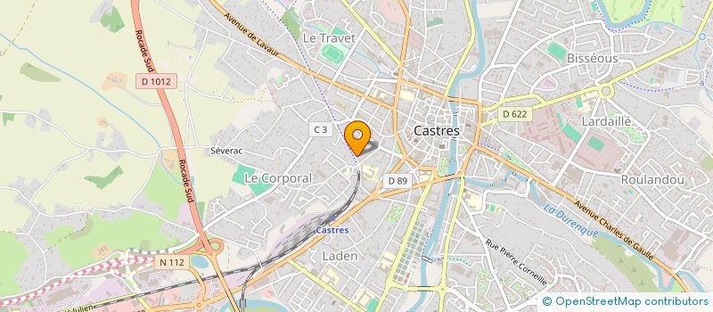 localisation de l'entreprise MONSIEUR SOFIAN HIAOUI CASTEX  CASTRES