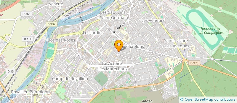 localisation de l'entreprise MONSIEUR SOFIAN HUSEIN  COMPIEGNE