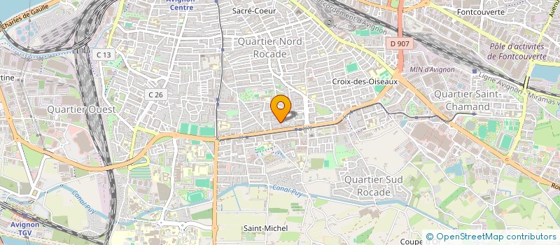 localisation de l'entreprise MONSIEUR SOFIAN JABALLAH à AVIGNON