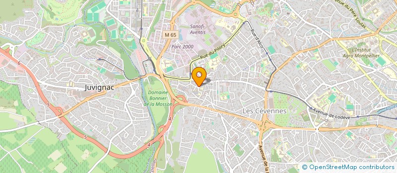 localisation de l'entreprise MONSIEUR SOFIAN KANNICH à MONTPELLIER