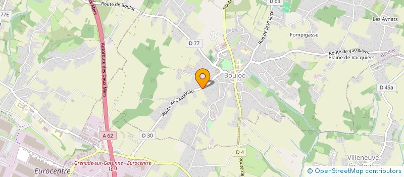 localisation de l'entreprise MONSIEUR SOFIAN LAVENAIRE  BOULOC