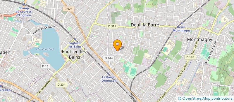 localisation de l'entreprise MONSIEUR SOFIAN LEHOUCQ  DEUIL-LA-BARRE