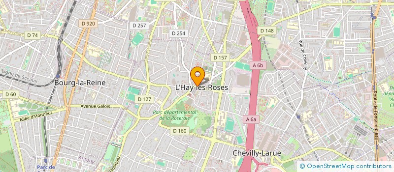 localisation de l'entreprise MONSIEUR SOFIAN MALAH  L'HAY-LES-ROSES