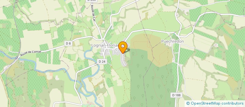 localisation de l'entreprise MONSIEUR SOFIAN MOHCINI  LOGRIAN-FLORIAN