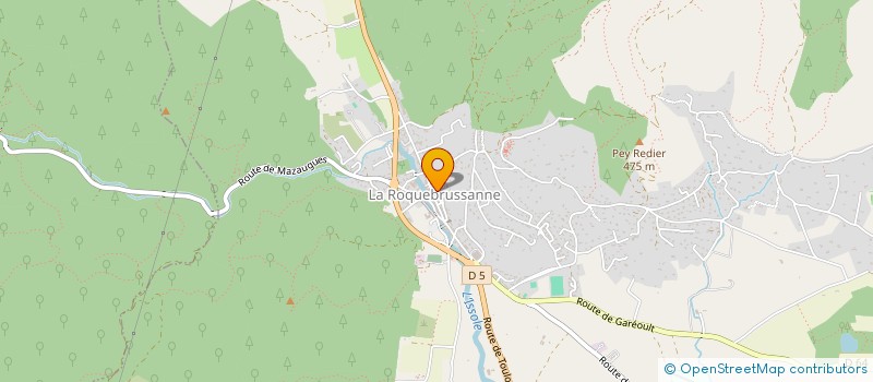 localisation de l'entreprise MONSIEUR SOFIAN MOKRANI-BALDE  LA ROQUEBRUSSANNE