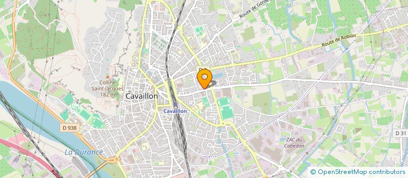 localisation de l'entreprise MONSIEUR SOFIAN MOUSSAOUI  CAVAILLON