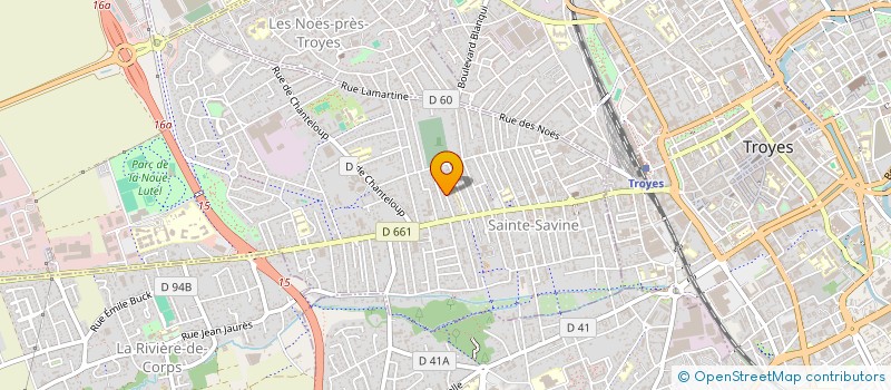 localisation de l'entreprise MONSIEUR SOFIAN MULLER  SAINTE-SAVINE