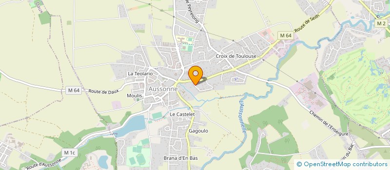 localisation de l'entreprise MONSIEUR SOFIAN OUMANOU à AUSSONNE