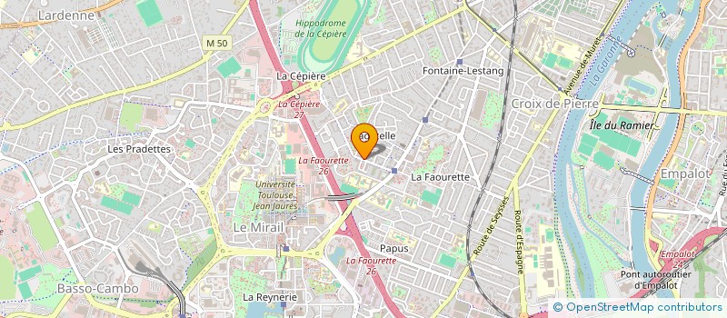 localisation de l'entreprise MONSIEUR SOFIAN PERRIGAULT à TOULOUSE