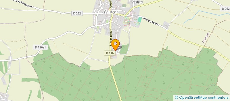 localisation de l'entreprise MONSIEUR SOFIAN REDOUANE  COURCON