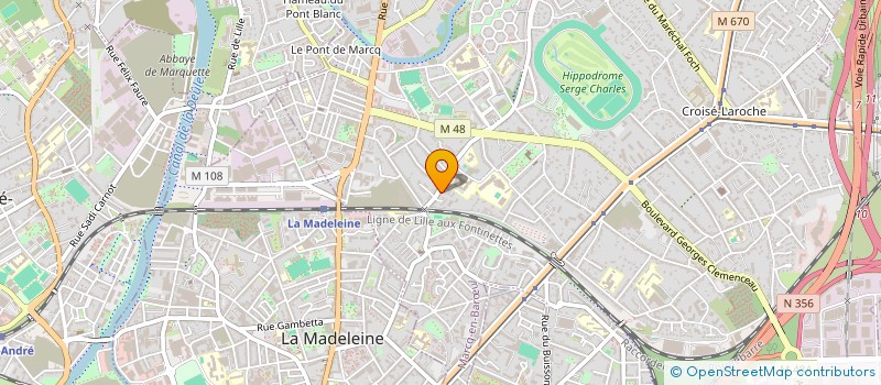 localisation de l'entreprise MONSIEUR SOFIAN REZKI à MARCQ-EN-BARŒUL