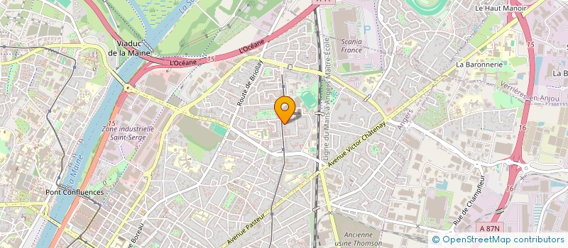 localisation de l'entreprise MONSIEUR SOFIAN ROMEO à ANGERS