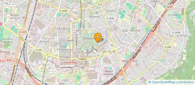 localisation de l'entreprise MONSIEUR SOFIAN SAHNOUNE à GRENOBLE