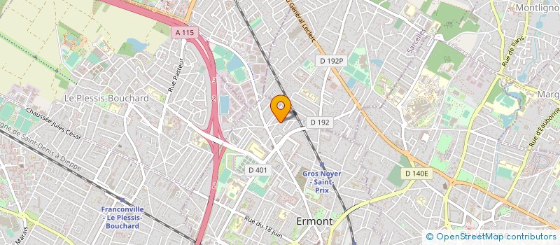 localisation de l'entreprise MONSIEUR SOFIAN TABOUT à ERMONT