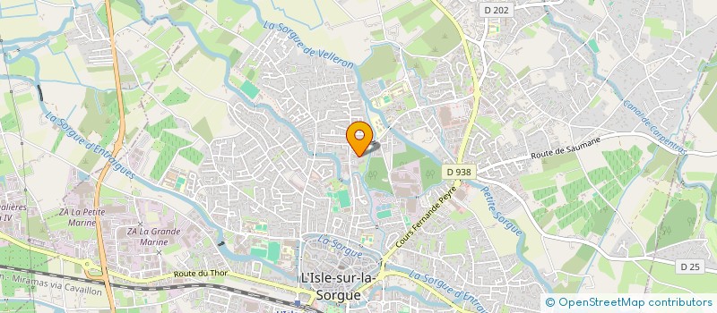 localisation de l'entreprise MONSIEUR SOFIAN TAIBI à L ISLE SUR LA SORGUE