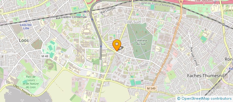 localisation de l'entreprise MONSIEUR SOFIAN TASSI à LILLE