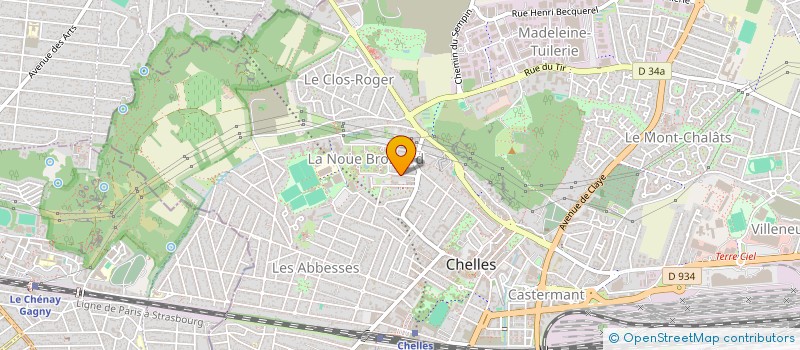 localisation de l'entreprise MONSIEUR SOFIAN TAZROUTI à CHELLES