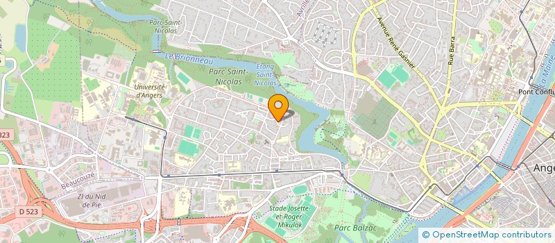 localisation de l'entreprise MONSIEUR SOFIAN TOUKA  TRELAZE