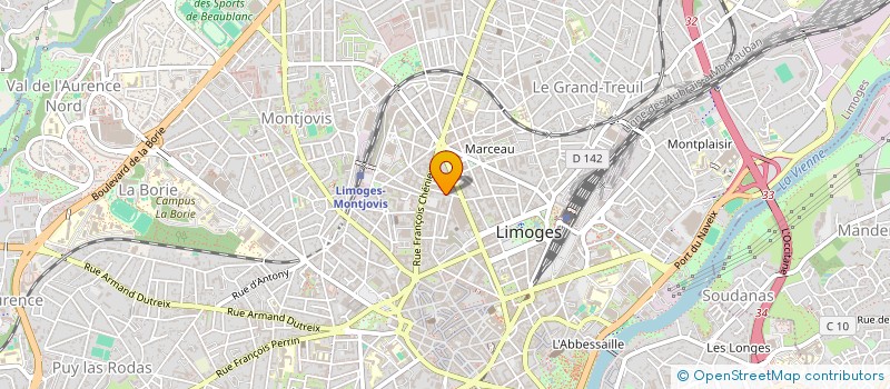 localisation de l'entreprise MONSIEUR SOFIAN ZENASNI à LIMOGES