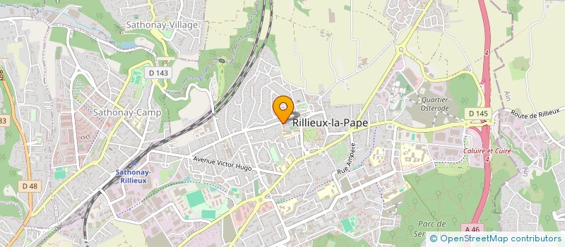 localisation de l'entreprise MONSIEUR SOFIANE ABBACI  RILLIEUX-LA-PAPE