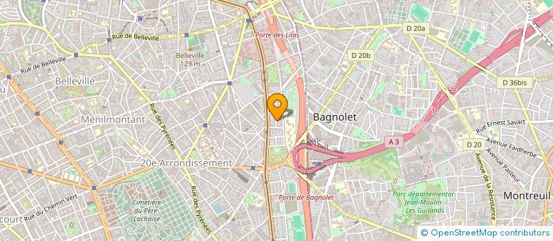 localisation de l'entreprise MONSIEUR SOFIANE ABBAS  PARIS