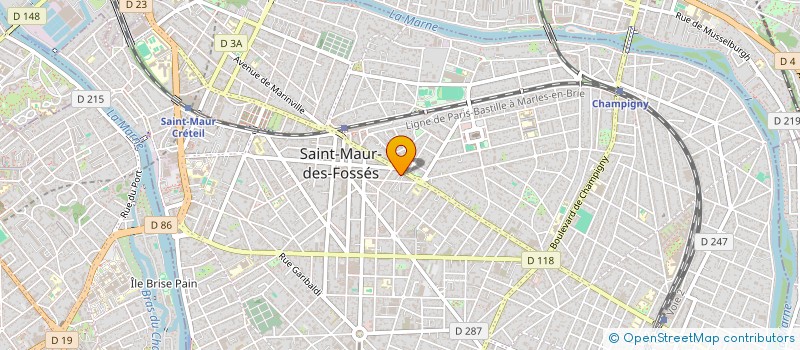 localisation de l'entreprise MONSIEUR SOFIANE ABBAS à SAINT-MAUR-DES-FOSSES