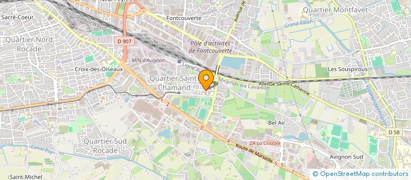 localisation de l'entreprise MONSIEUR SOFIANE ABID  AVIGNON