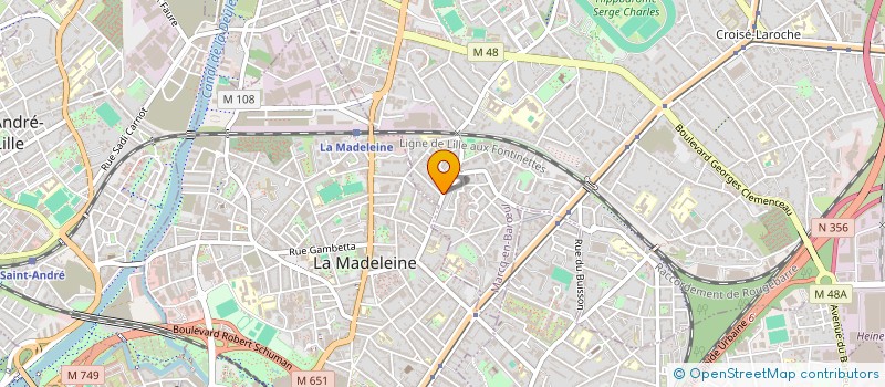localisation de l'entreprise MONSIEUR SOFIANE ABOUTITE à MARCQ-EN-BARŒUL