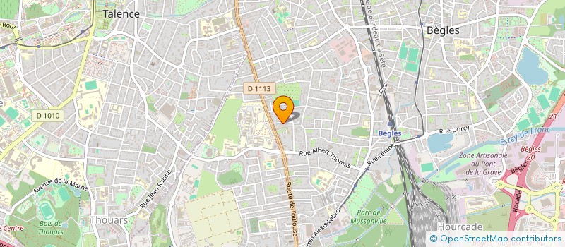 localisation de l'entreprise MONSIEUR SOFIANE AHMAR-ERRAS à BEGLES