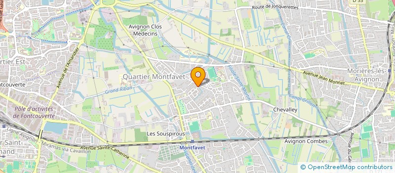 localisation de l'entreprise MONSIEUR SOFIANE AHSAYEN  AVIGNON