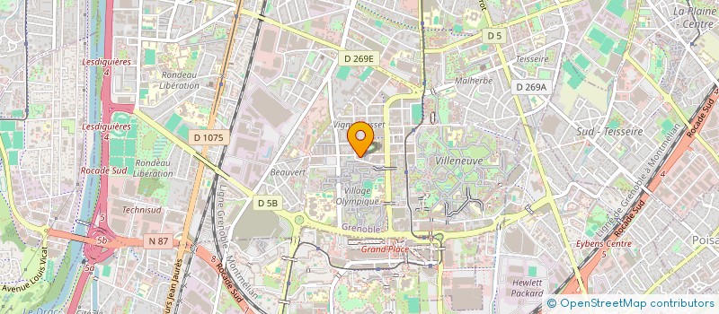 localisation de l'entreprise MONSIEUR SOFIANE AISSOU à GRENOBLE