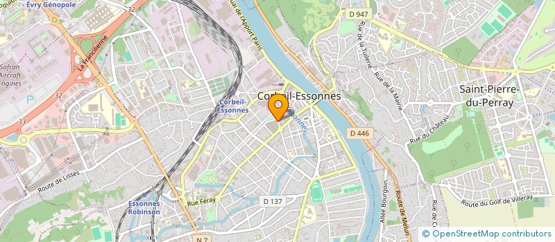 localisation de l'entreprise MONSIEUR SOFIANE AIT ABDELMALEK à CORBEIL-ESSONNES