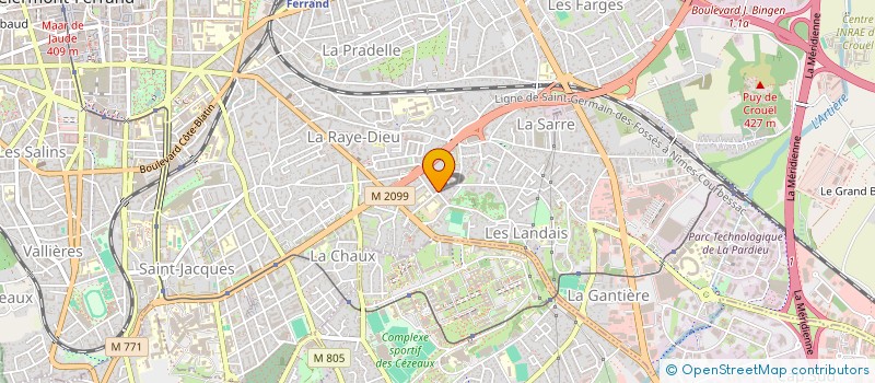 localisation de l'entreprise MONSIEUR SOFIANE AIT ERRAMI  CLERMONT-FERRAND