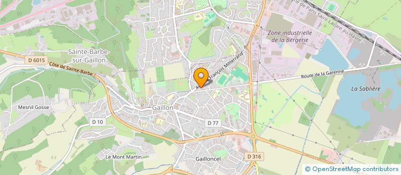 localisation de l'entreprise MONSIEUR SOFIANE AIT MOHAMED AMER  GAILLON