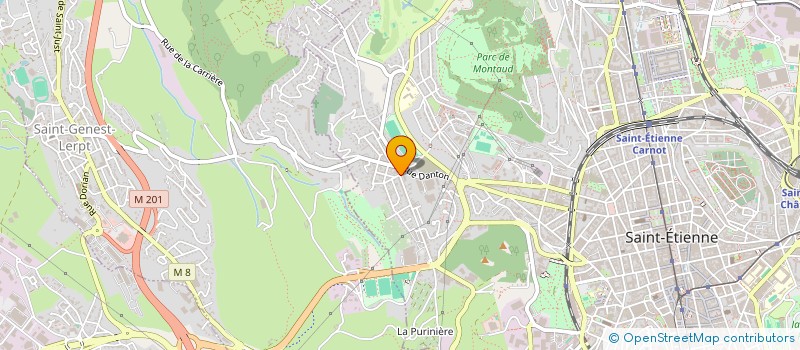 localisation de l'entreprise MONSIEUR SOFIANE AIT MOUSSA  SAINT-ETIENNE