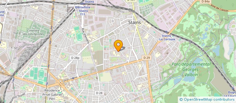 localisation de l'entreprise MONSIEUR SOFIANE AIT OUAZZOU à STAINS