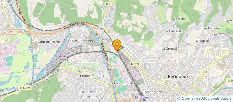 localisation de l'entreprise MONSIEUR SOFIANE AIT SAID  PERIGUEUX