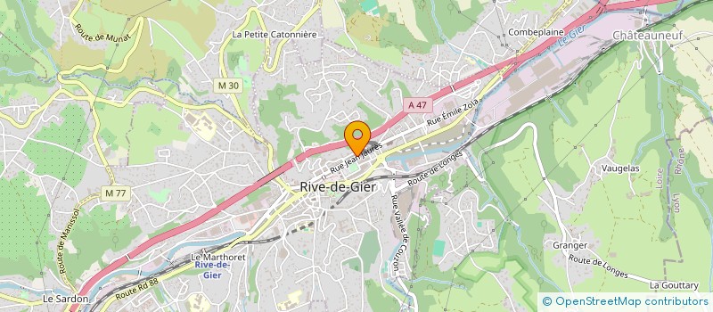 localisation de l'entreprise MONSIEUR SOFIANE AKIKI à RIVE-DE-GIER