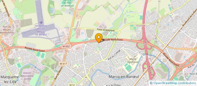 localisation de l'entreprise MONSIEUR SOFIANE ALI-BACHA à MARCQ-EN-BARŒUL