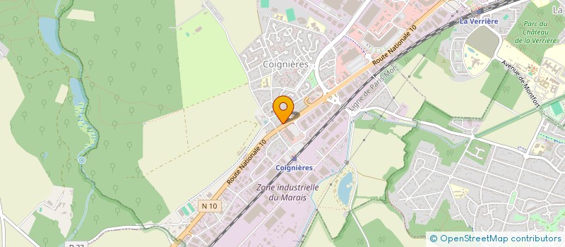 localisation de l'entreprise MONSIEUR SOFIANE ALLILI  COIGNIERES