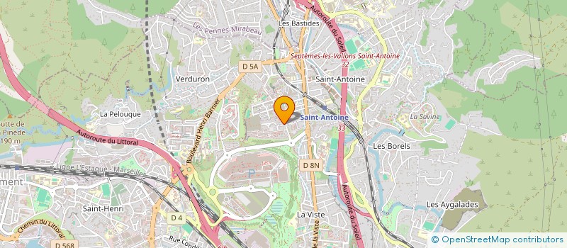 localisation de l'entreprise MONSIEUR SOFIANE ALLOUACHE à MARSEILLE