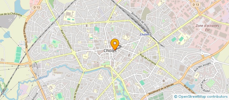 localisation de l'entreprise MONSIEUR SOFIANE ALOUI  CHOLET