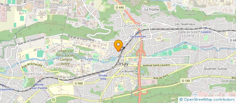 localisation de l'entreprise MONSIEUR SOFIANE AMAMI à ORSAY