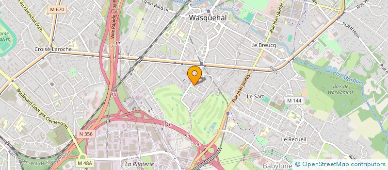 localisation de l'entreprise MONSIEUR SOFIANE AMAR  WASQUEHAL