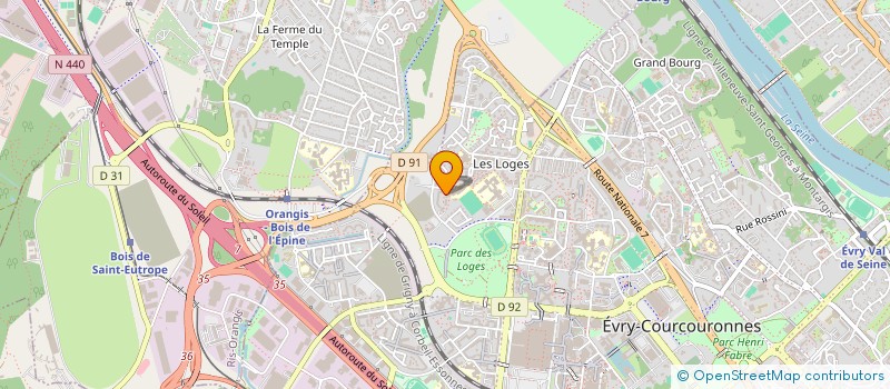 localisation de l'entreprise MONSIEUR SOFIANE AMEDJKANE à EVRY-COURCOURONNES