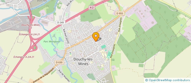 localisation de l'entreprise MONSIEUR SOFIANE AMGHAR à DOUCHY-LES-MINES