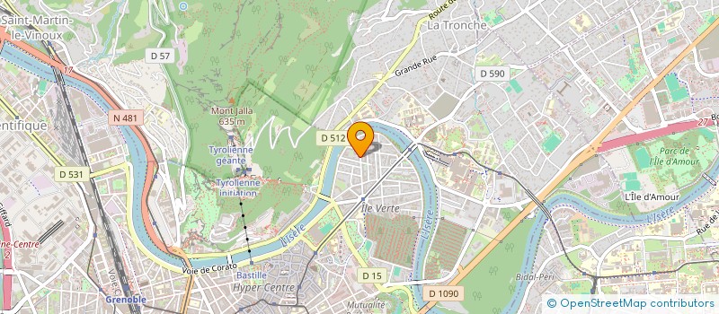 localisation de l'entreprise MONSIEUR SOFIANE AMIER à GRENOBLE